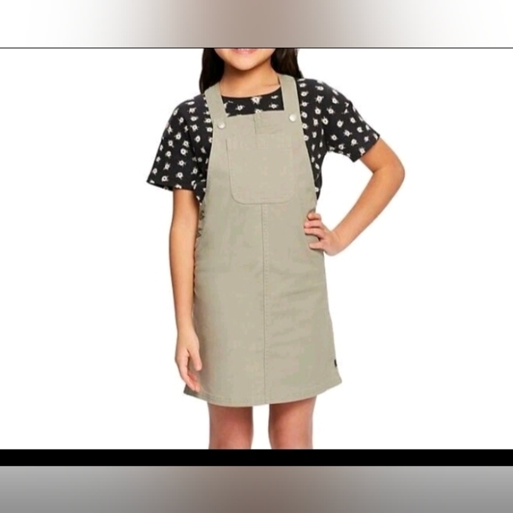 Gap Kids Skirtall Dress & Tee Size Xs 4-5 Seagrass